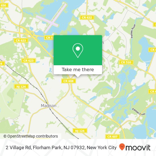 2 Village Rd, Florham Park, NJ 07932 map