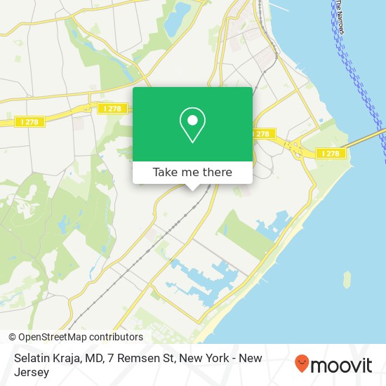 Selatin Kraja, MD, 7 Remsen St map