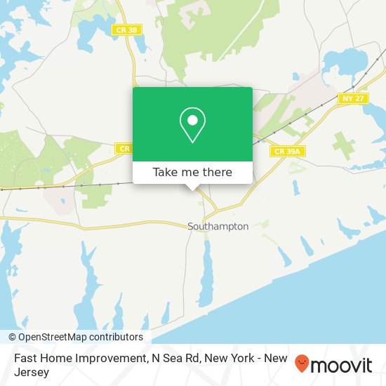 Mapa de Fast Home Improvement, N Sea Rd