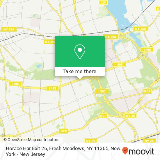 Mapa de Horace Har Exit 26, Fresh Meadows, NY 11365