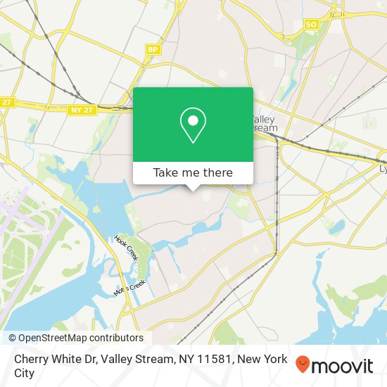 Cherry White Dr, Valley Stream, NY 11581 map