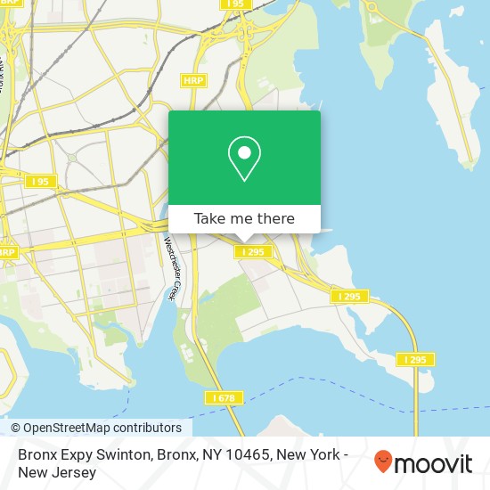 Mapa de Bronx Expy Swinton, Bronx, NY 10465