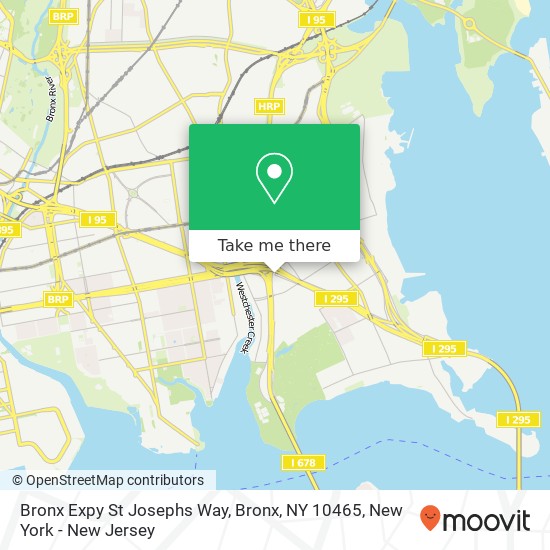 Mapa de Bronx Expy St Josephs Way, Bronx, NY 10465