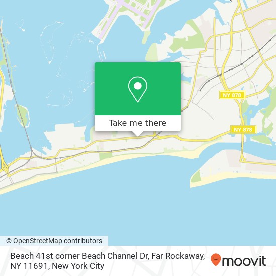 Beach 41st corner Beach Channel Dr, Far Rockaway, NY 11691 map