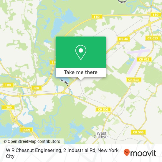 W R Chesnut Engineering, 2 Industrial Rd map
