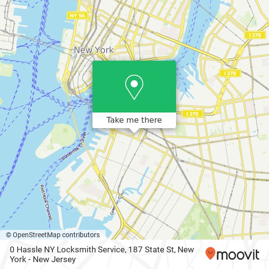 0 Hassle NY Locksmith Service, 187 State St map