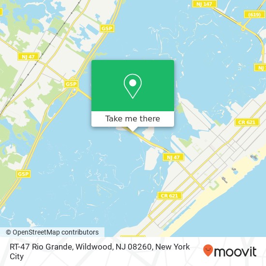 RT-47 Rio Grande, Wildwood, NJ 08260 map