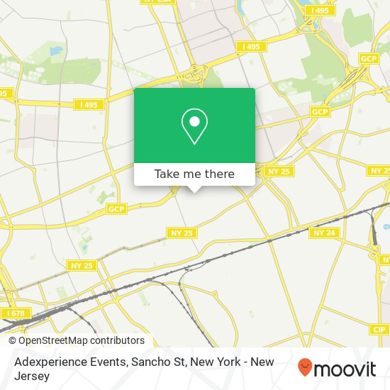 Adexperience Events, Sancho St map