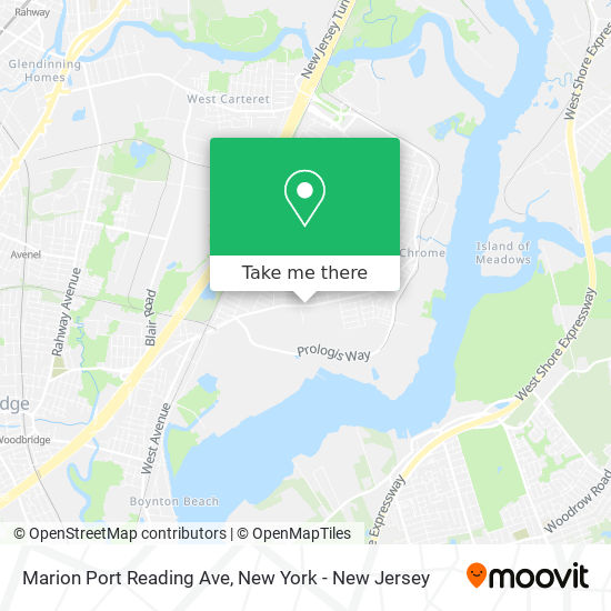 Mapa de Marion Port Reading Ave