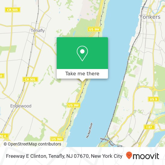 Freeway  E Clinton, Tenafly, NJ 07670 map
