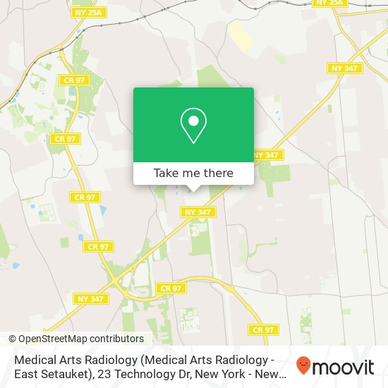 Medical Arts Radiology (Medical Arts Radiology - East Setauket), 23 Technology Dr map