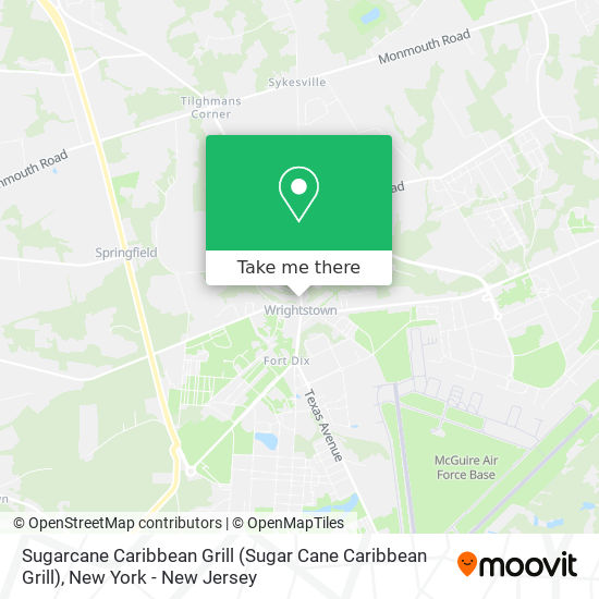 Mapa de Sugarcane Caribbean Grill (Sugar Cane Caribbean Grill)