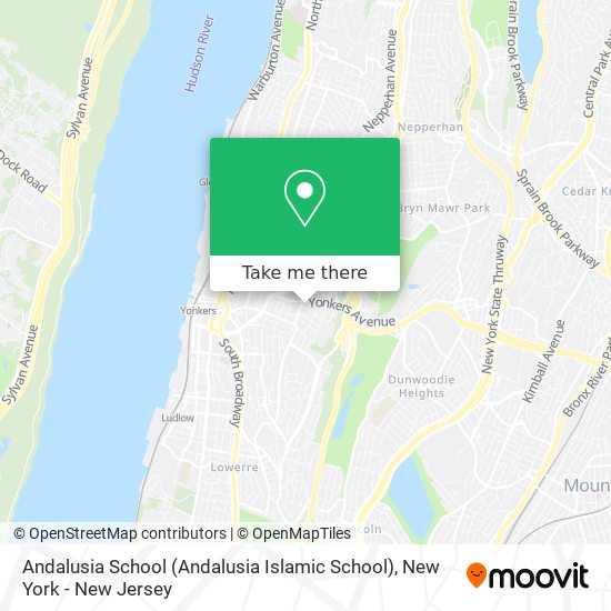 Mapa de Andalusia School (Andalusia Islamic School)