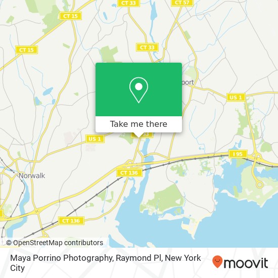 Mapa de Maya Porrino Photography, Raymond Pl