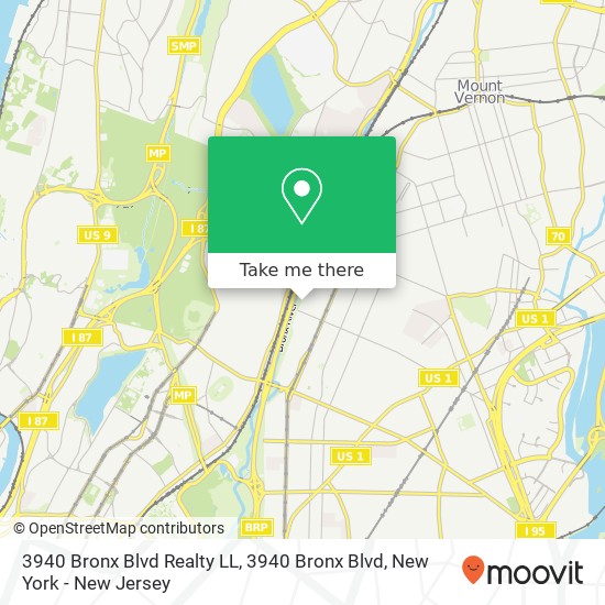 3940 Bronx Blvd Realty LL, 3940 Bronx Blvd map