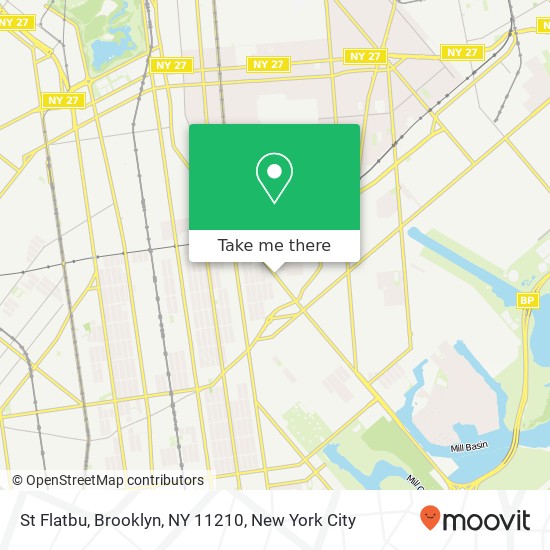 St Flatbu, Brooklyn, NY 11210 map