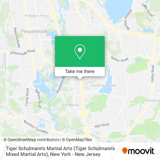 Tiger Schulmann's Martial Arts map