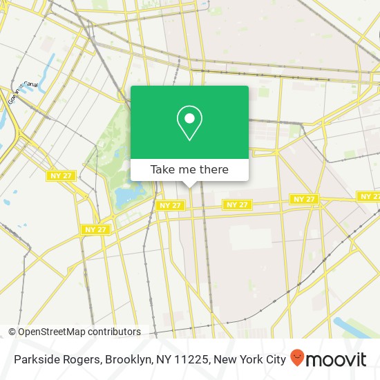 Parkside Rogers, Brooklyn, NY 11225 map