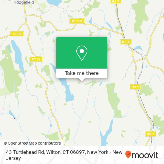 43 Turtlehead Rd, Wilton, CT 06897 map