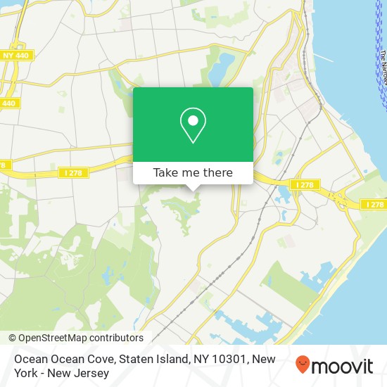 Ocean Ocean Cove, Staten Island, NY 10301 map