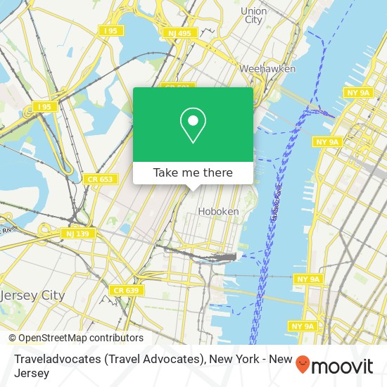 Mapa de Traveladvocates (Travel Advocates)