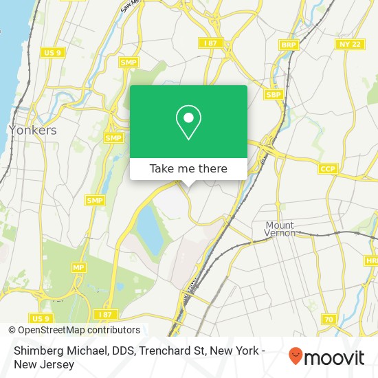 Mapa de Shimberg Michael, DDS, Trenchard St