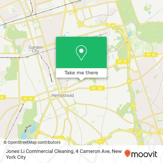 Jones Li Commercial Cleaning, 4 Cameron Ave map