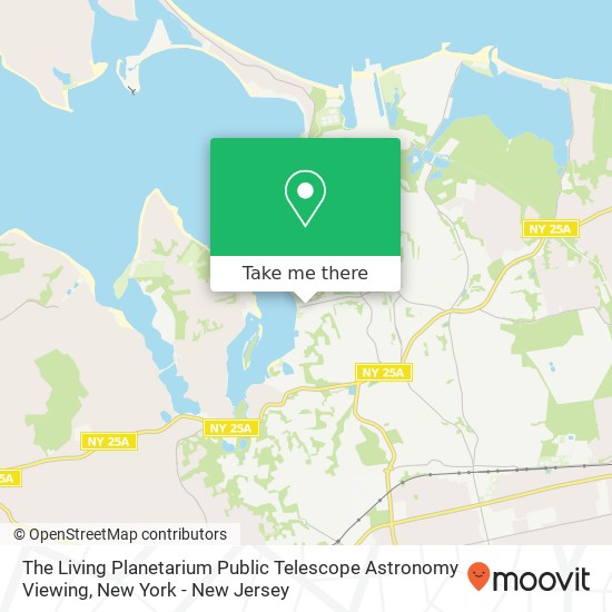 The Living Planetarium Public Telescope Astronomy Viewing map