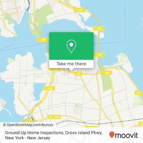 Mapa de Ground Up Home Inspections, Cross Island Pkwy