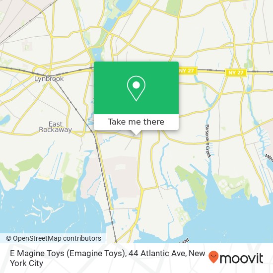 E Magine Toys (Emagine Toys), 44 Atlantic Ave map