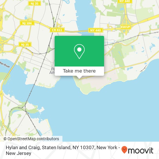 Hylan and Craig, Staten Island, NY 10307 map