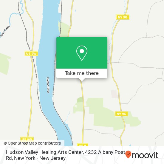 Hudson Valley Healing Arts Center, 4232 Albany Post Rd map