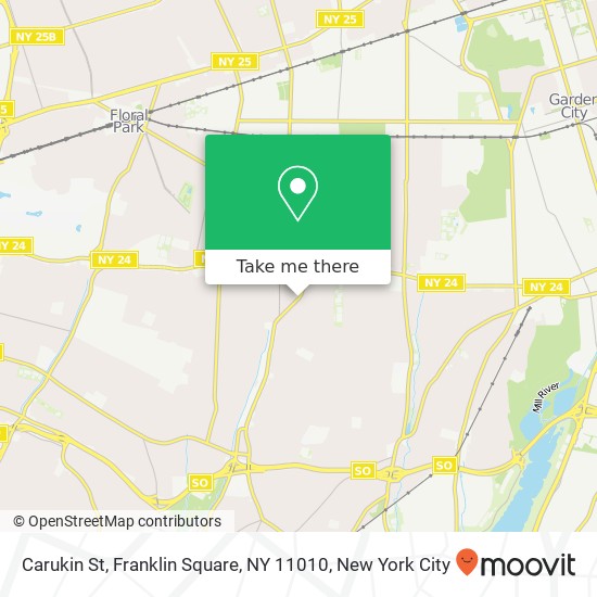 Carukin St, Franklin Square, NY 11010 map