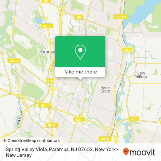 Spring Valley Viola, Paramus, NJ 07652 map