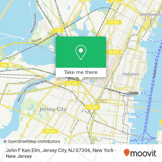 John F Ken Elm, Jersey City, NJ 07306 map