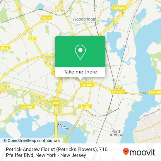 Petrick Andrew Florist (Petricks Flowers), 710 Pfeiffer Blvd map