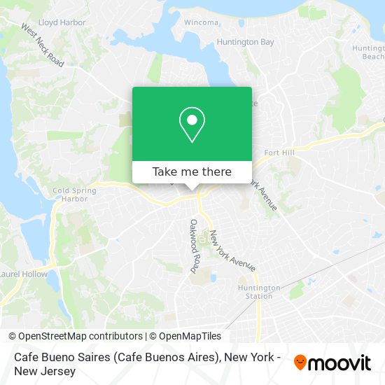 Mapa de Cafe Bueno Saires (Cafe Buenos Aires)