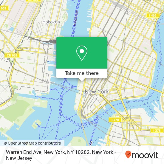 Warren End Ave, New York, NY 10282 map