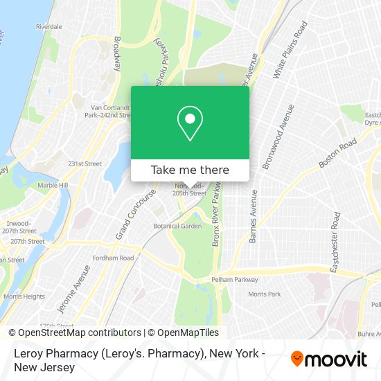 Leroy Pharmacy (Leroy's. Pharmacy) map