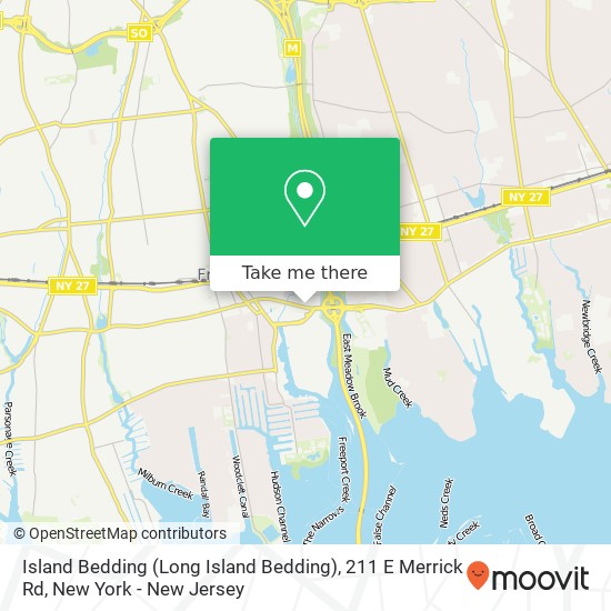 Island Bedding (Long Island Bedding), 211 E Merrick Rd map