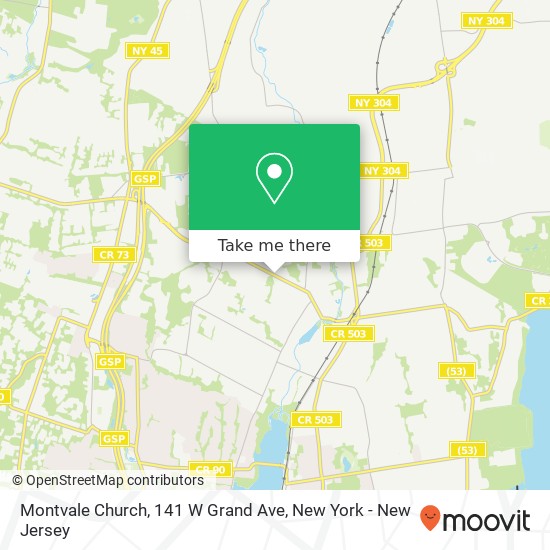 Mapa de Montvale Church, 141 W Grand Ave