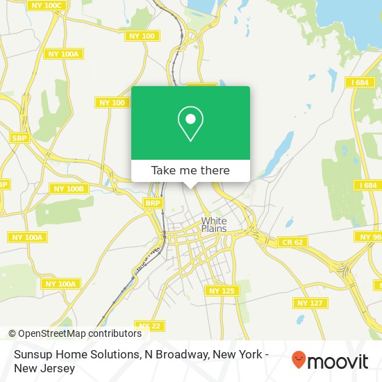 Mapa de Sunsup Home Solutions, N Broadway