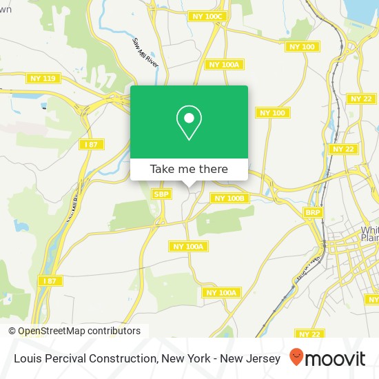 Louis Percival Construction map