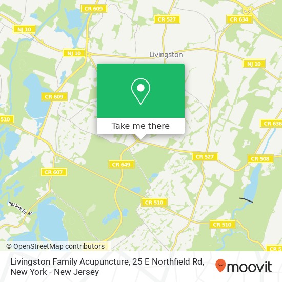 Livingston Family Acupuncture, 25 E Northfield Rd map