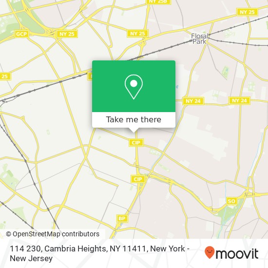 114 230, Cambria Heights, NY 11411 map