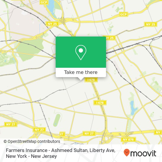 Farmers Insurance - Ashmeed Sultan, Liberty Ave map