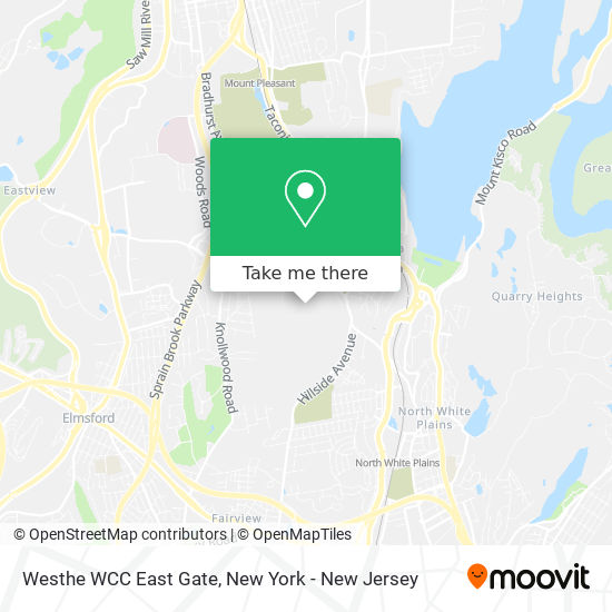 Westhe WCC East Gate map