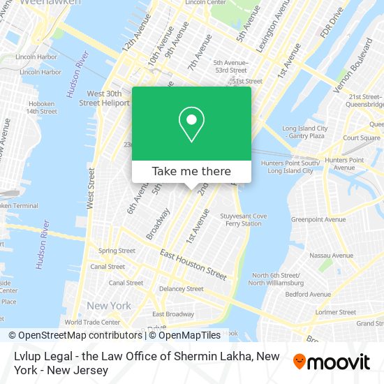 Lvlup Legal - the Law Office of Shermin Lakha map