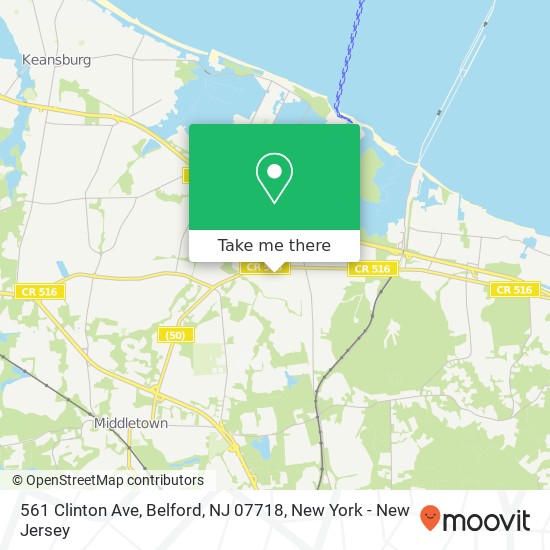 561 Clinton Ave, Belford, NJ 07718 map