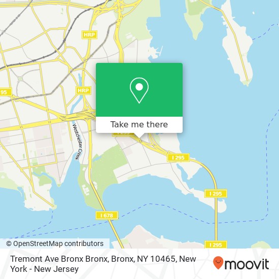 Tremont Ave Bronx Bronx, Bronx, NY 10465 map